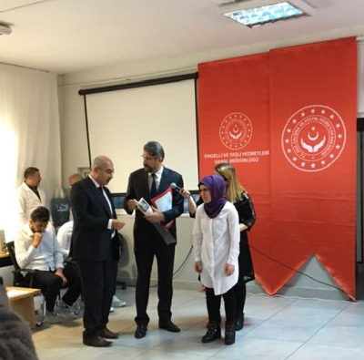 Yenimahalle Görme Engelliler Rehabilitasyon Merkezini ziyaret