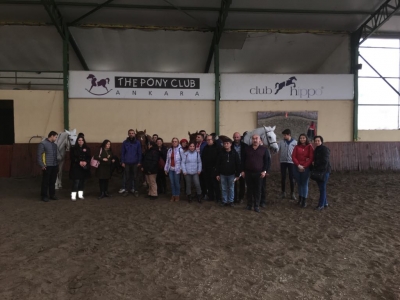 Şube üyelerimiz Atlı Spor Kulübünde